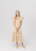 Women’s Everyday Dress in Antique Marigold