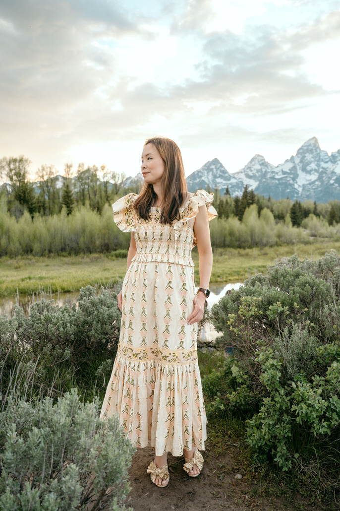 Women’s Everyday Dress in Antique Marigold L