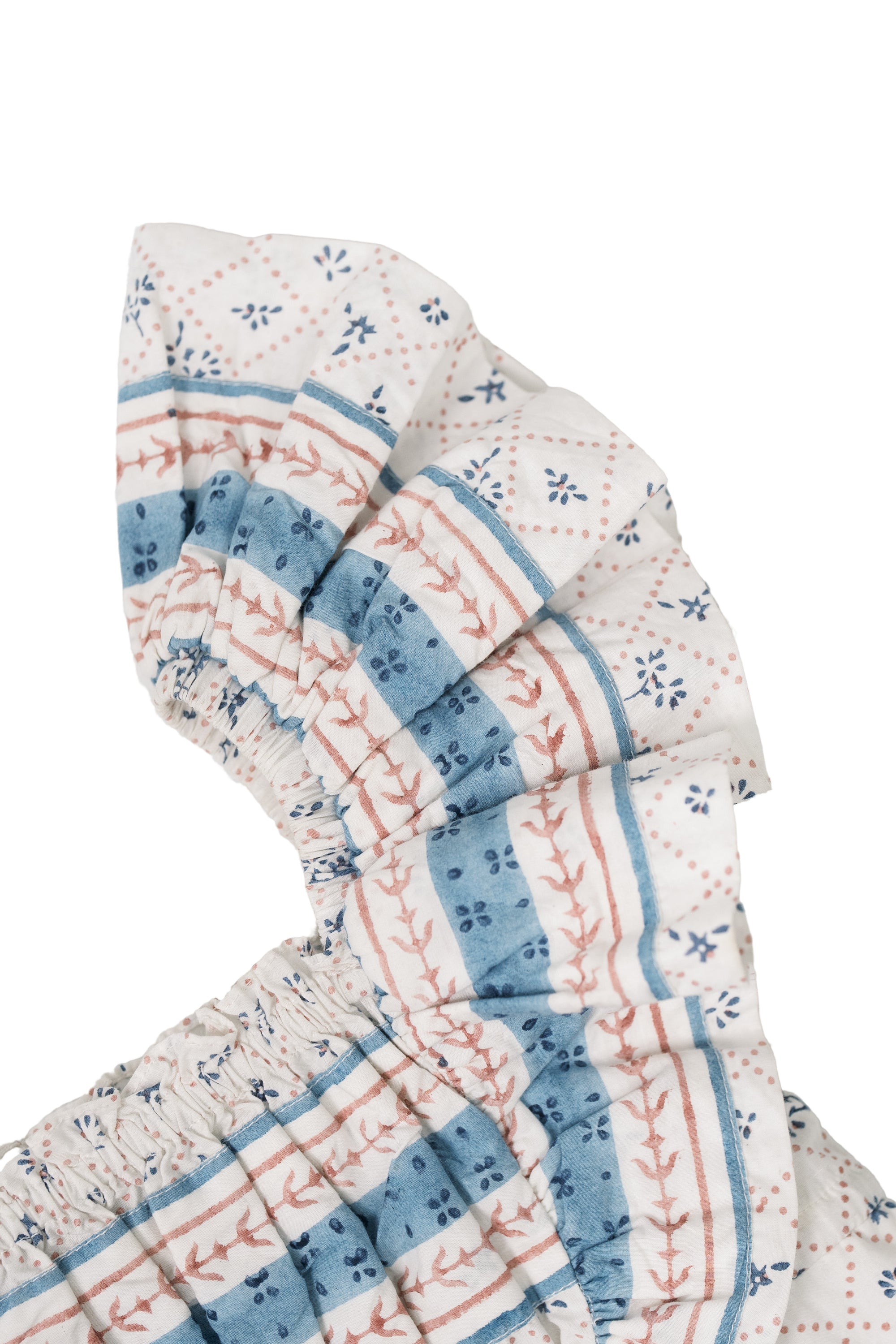 Girls’ Everyday Dress in Blue Floral