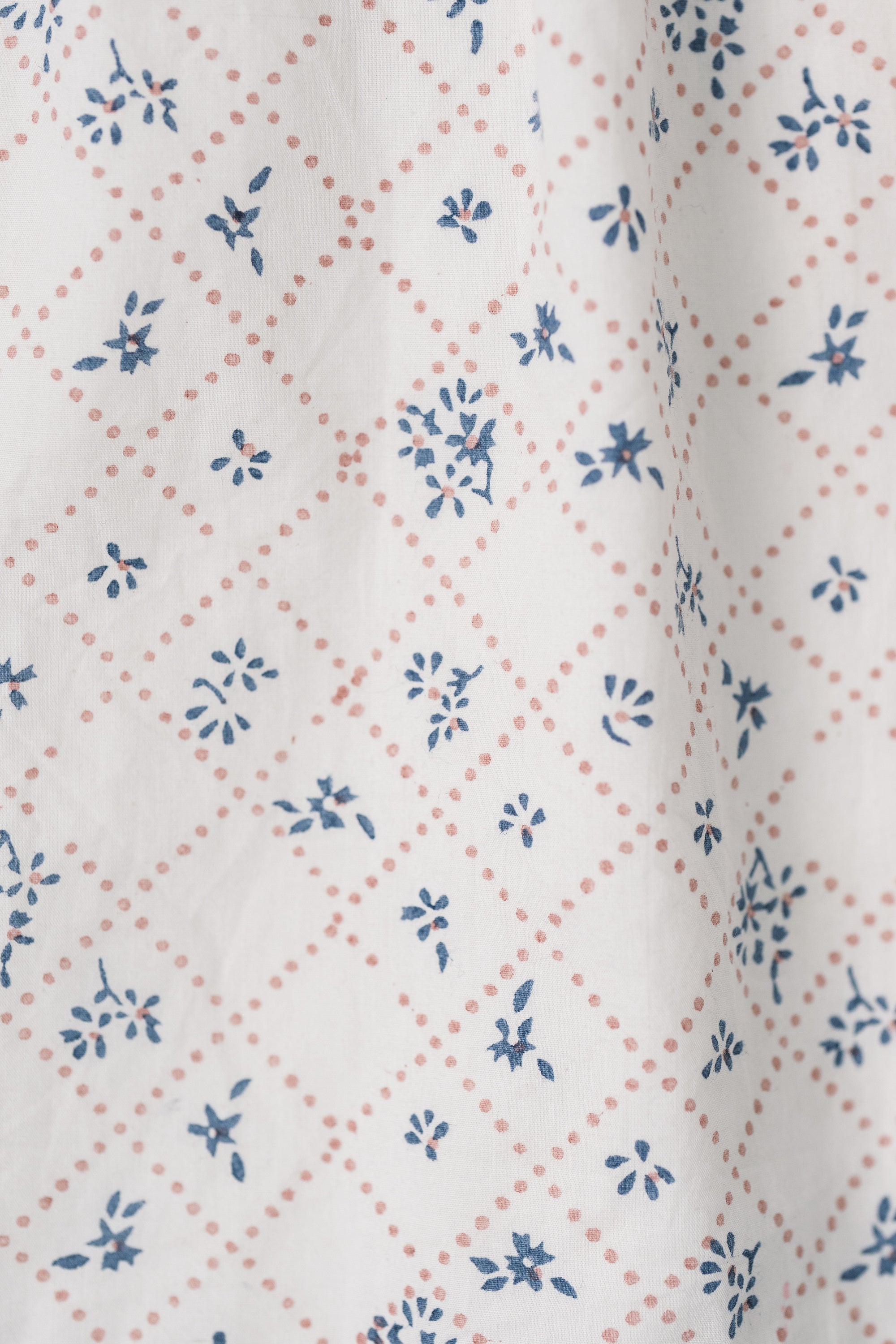 Girls’ Everyday Dress in Blue Floral